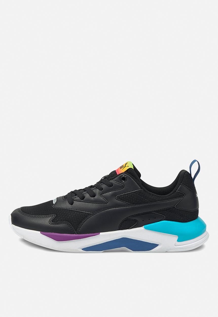 PUMA - X-ray lite rainbow - puma black-puma black-celandine-scuba blue