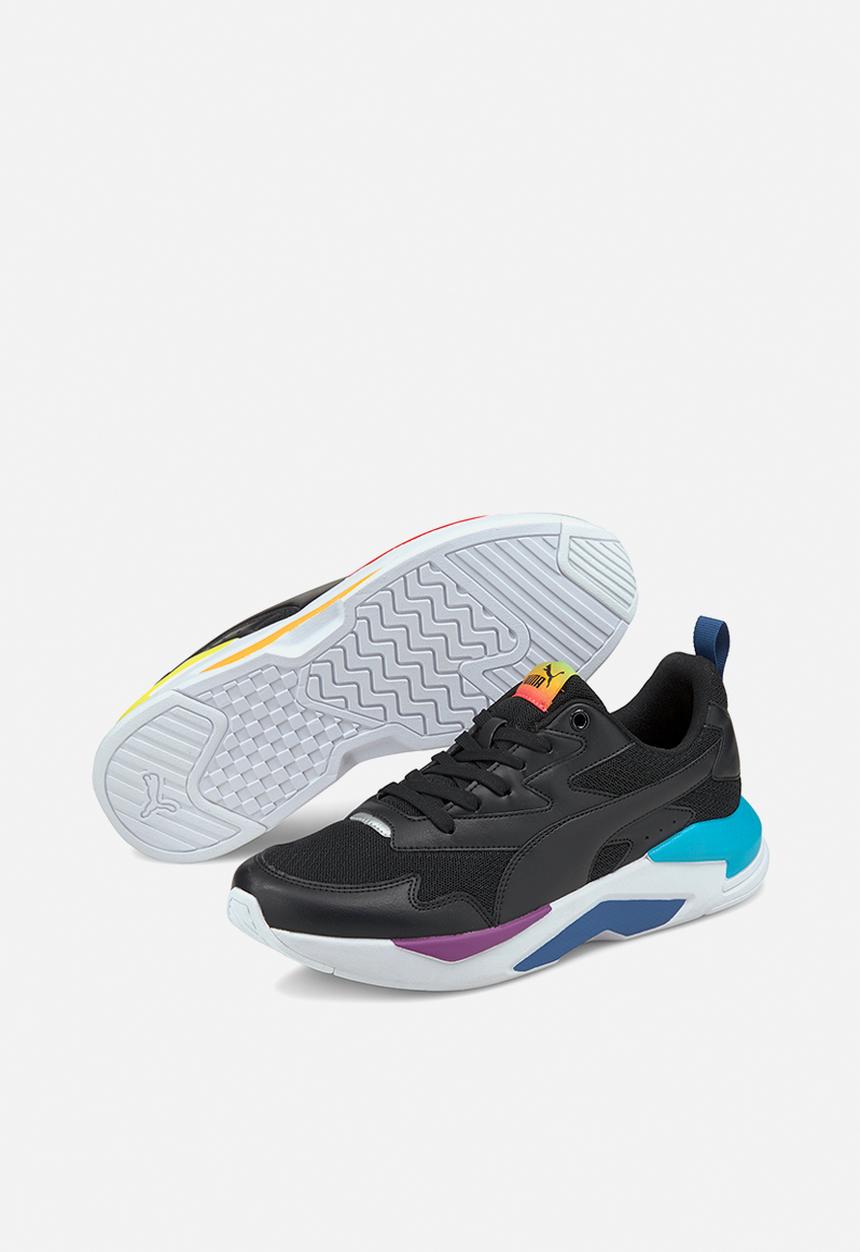 PUMA - X-ray lite rainbow - puma black-puma black-celandine-scuba blue