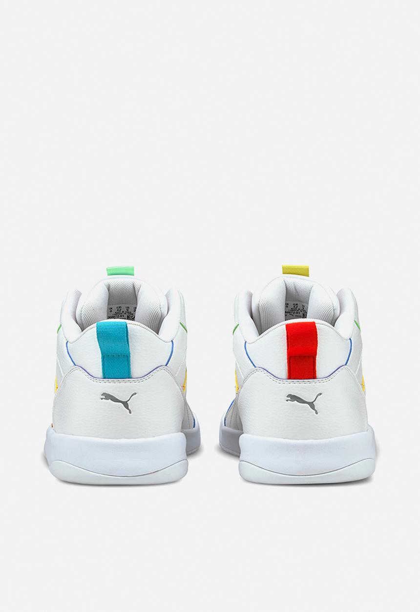PUMA - Puma backcourt mid rainbow - puma white