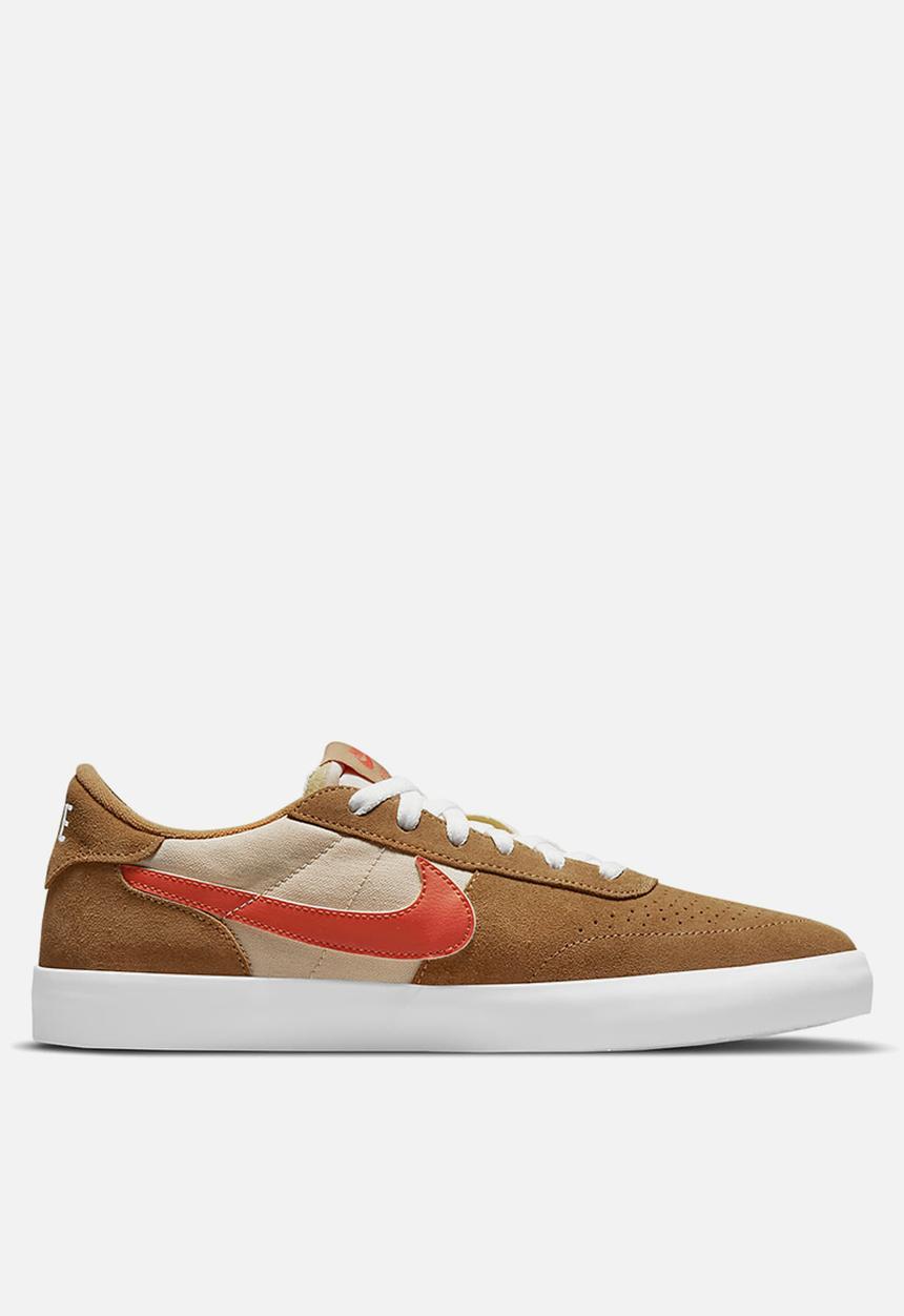 Nike - Sb heritage vulc - flax/college orange-oatmeal-white