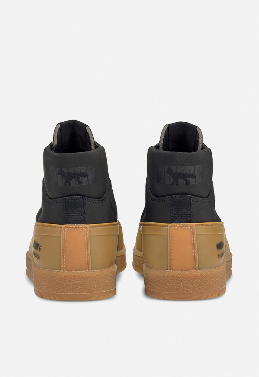 PUMA Select - Ralph Sampson 70 mid rubber kitsune -  puma x maison kitsune - black