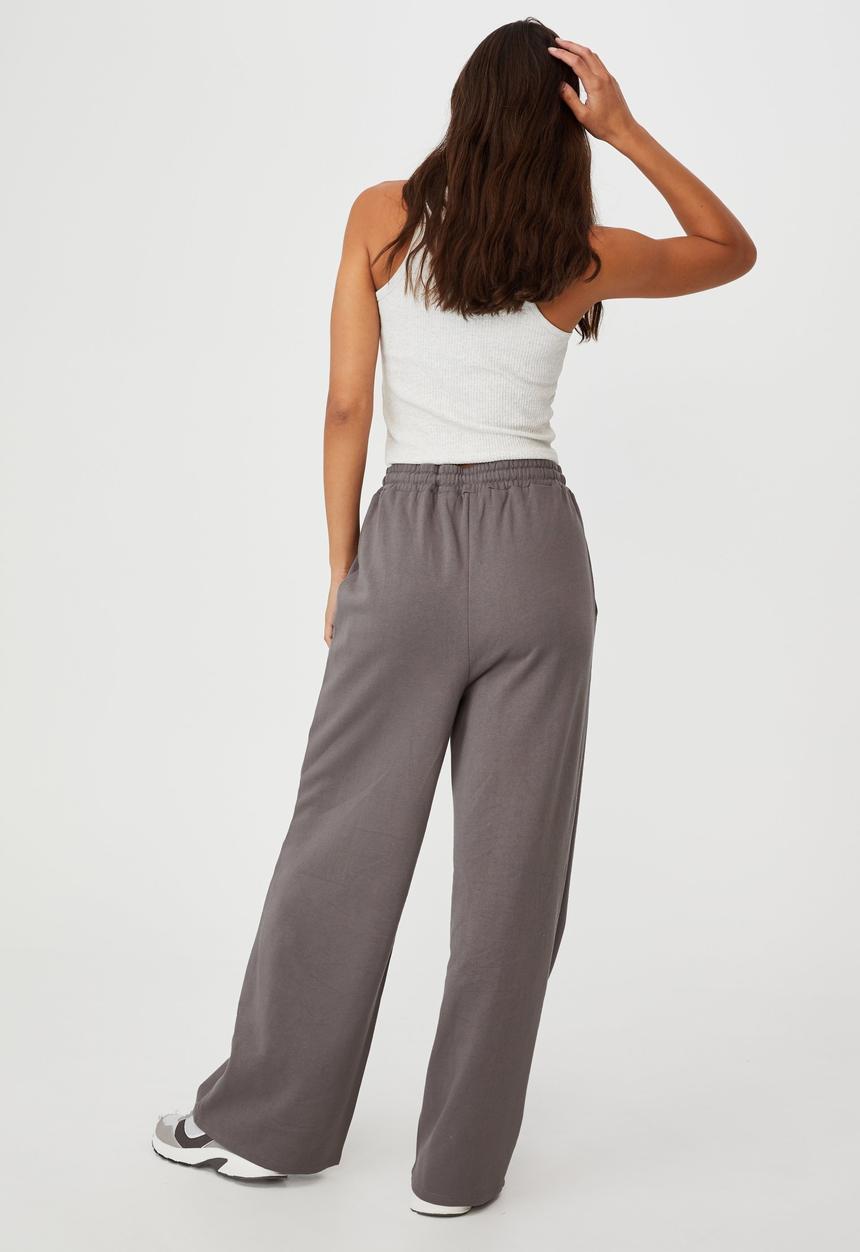 Cotton On - Kora wide leg track pants - ash grey