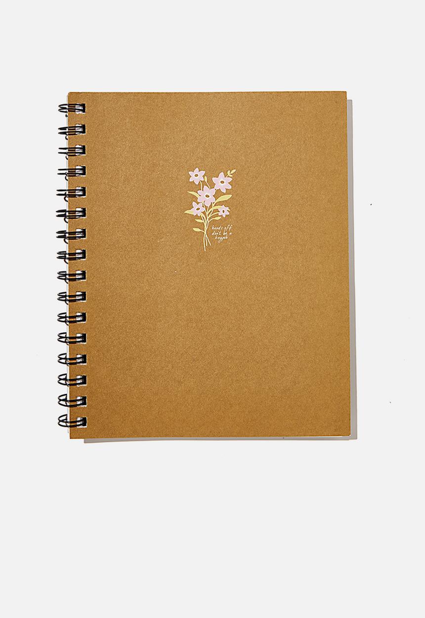Typo - A5 campus notebook recycled - brown