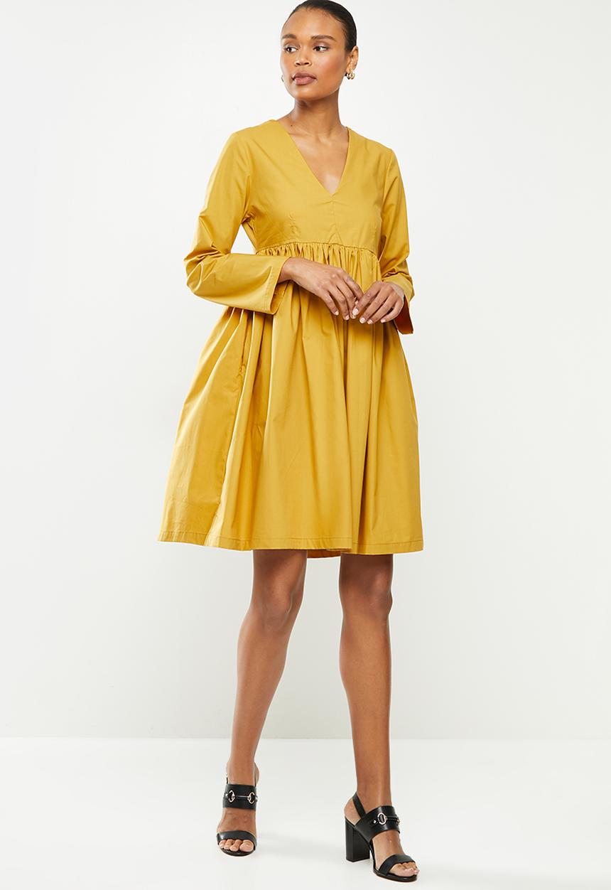 AMANDA LAIRD CHERRY - Lethaba dress -  honey brushed 