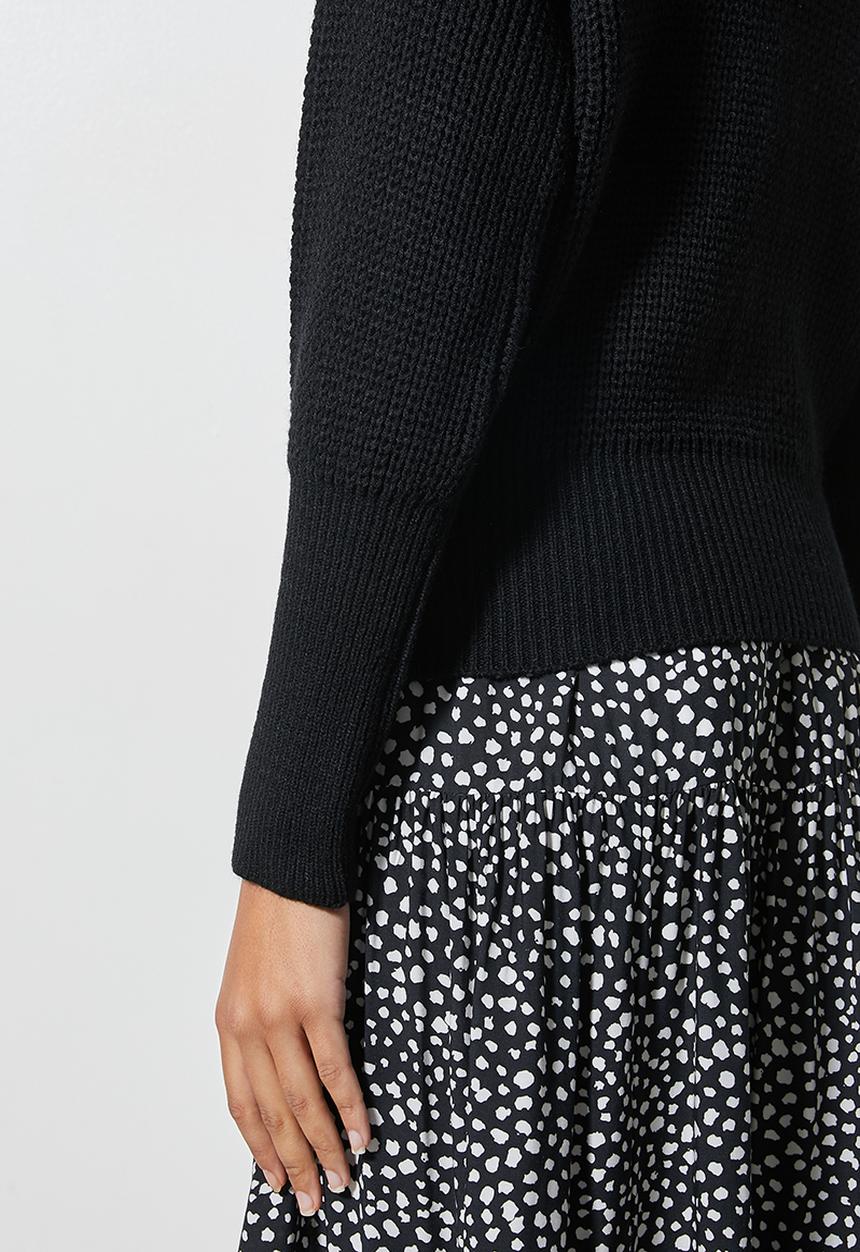 Superbalist - Raglan sleeve jumper - black
