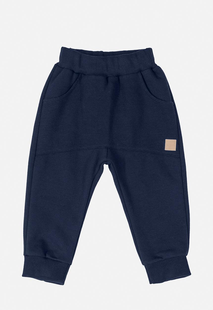 Quimby - Baby boys sweatpants - navy
