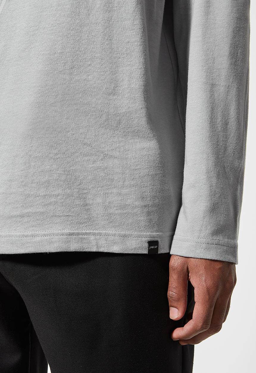 Superbalist - Milan long sleeve roll neck tee - grey