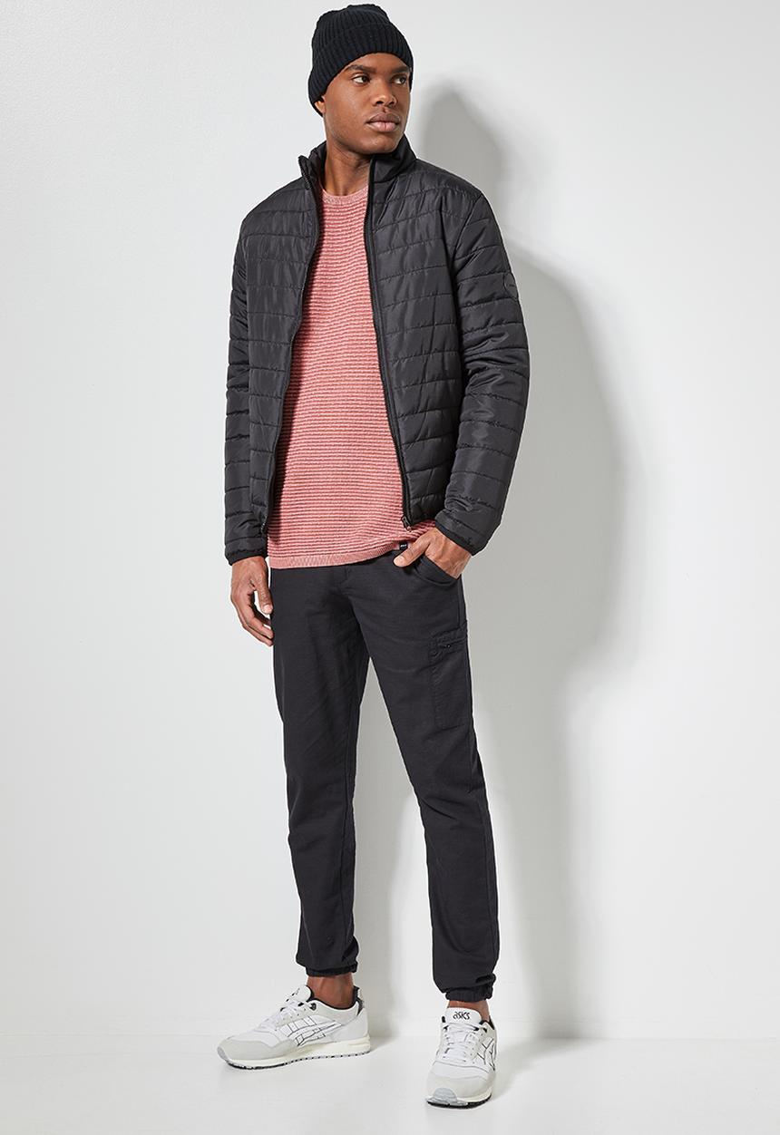 Superbalist - Enzyme wash crew neck - red