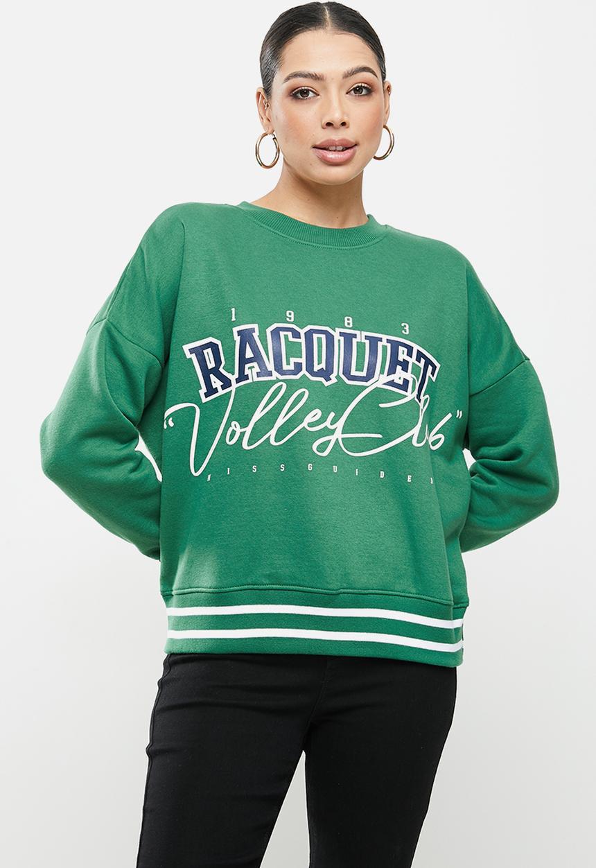 Missguided - Contrast rib sweater - green