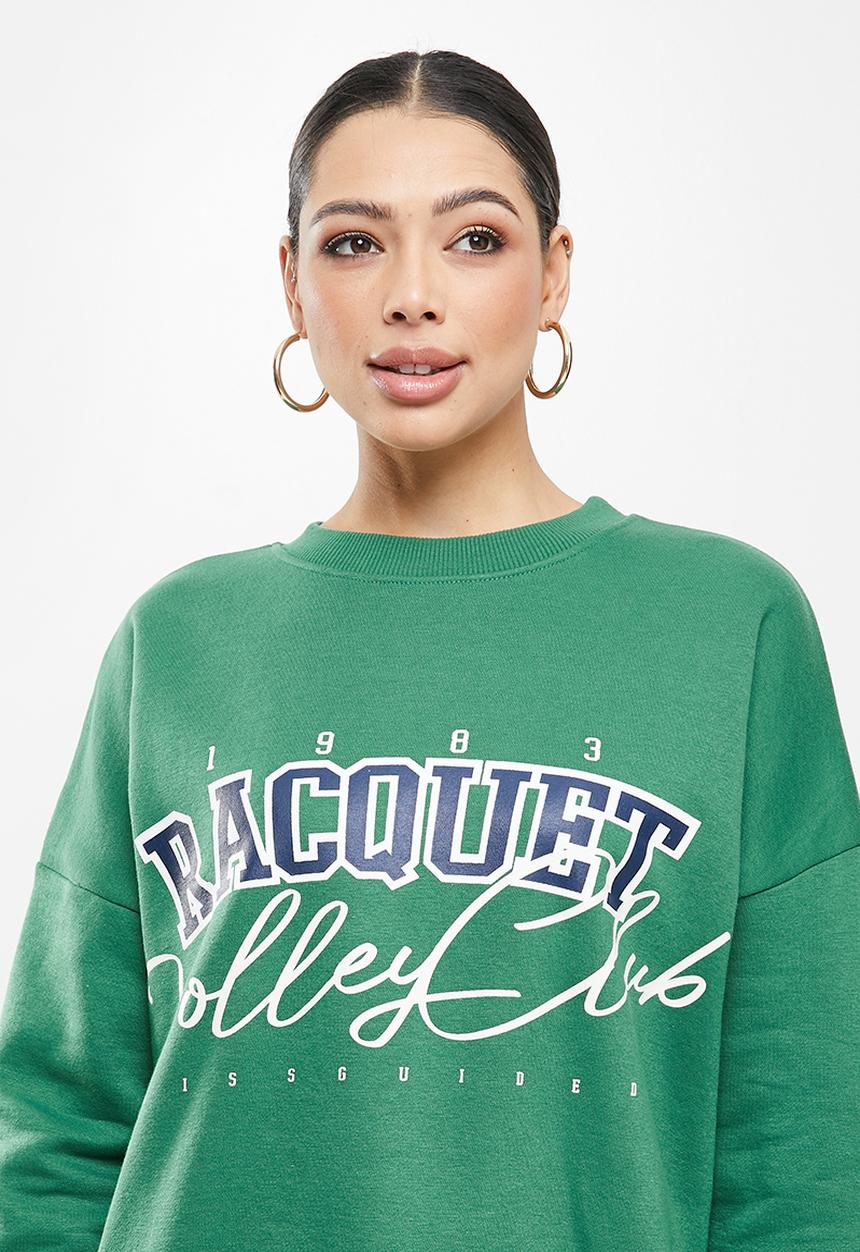 Missguided - Contrast rib sweater - green