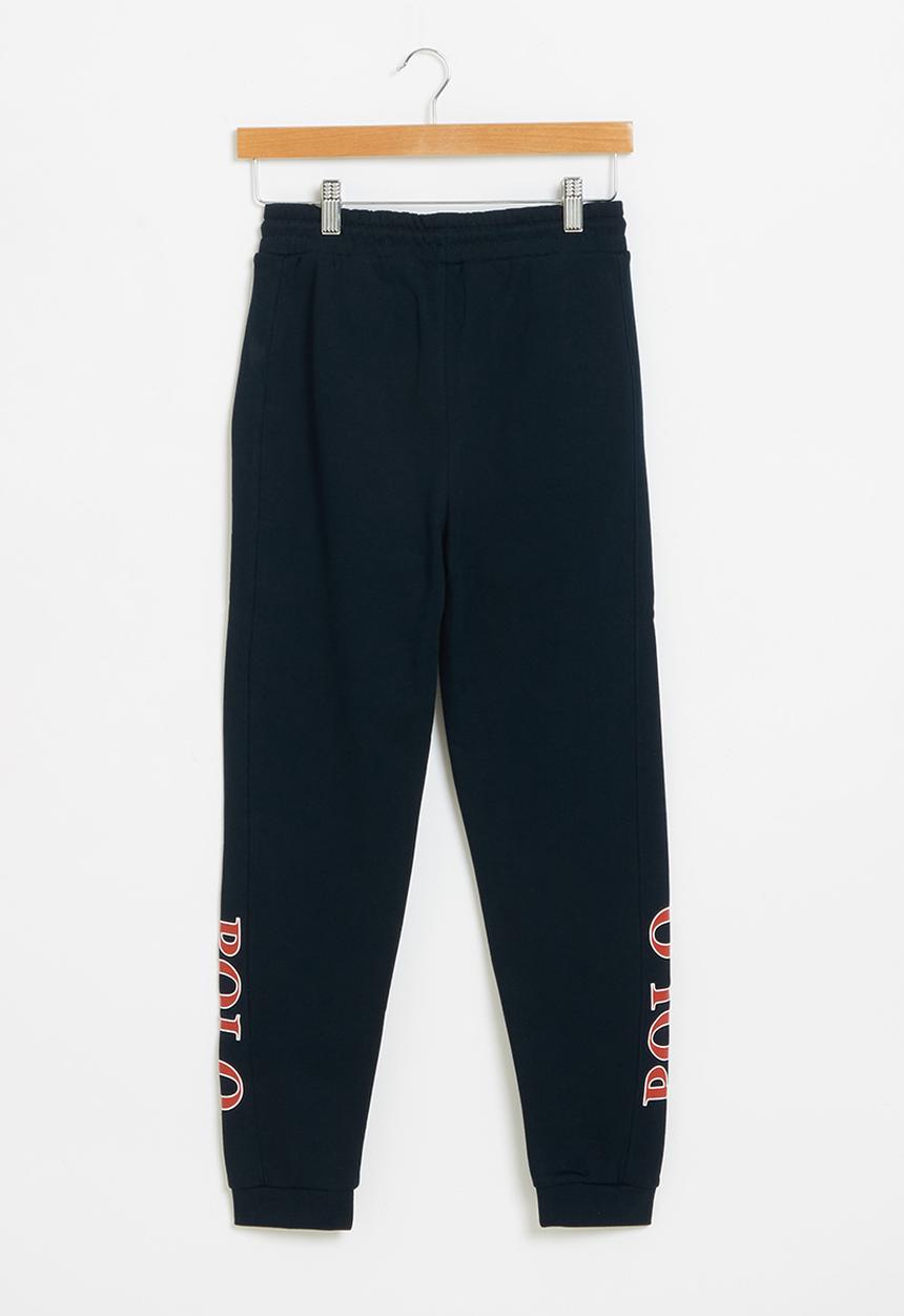 POLO - Boys bruce cut & sew jogger - navy