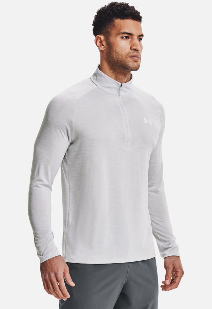 Under Armour - Ua tech 2.0 1/2 zip - halo grey & white