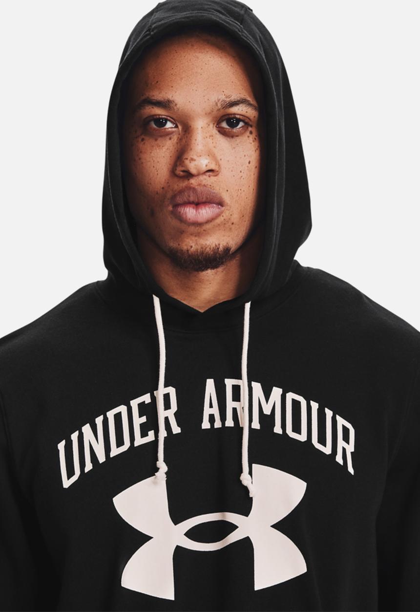 Under Armour - Ua rival terry big logo hd - black / onyx white