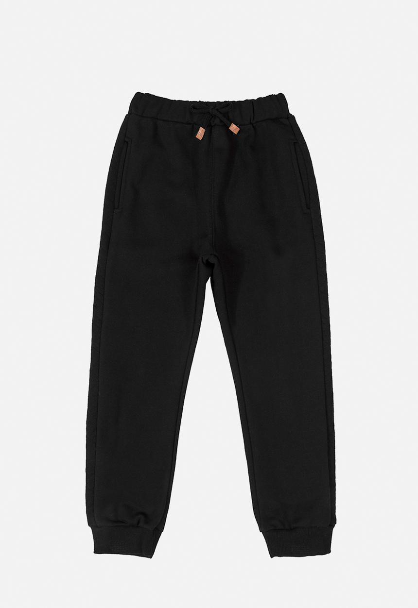 Quimby - Sweatpants with quilted details - black