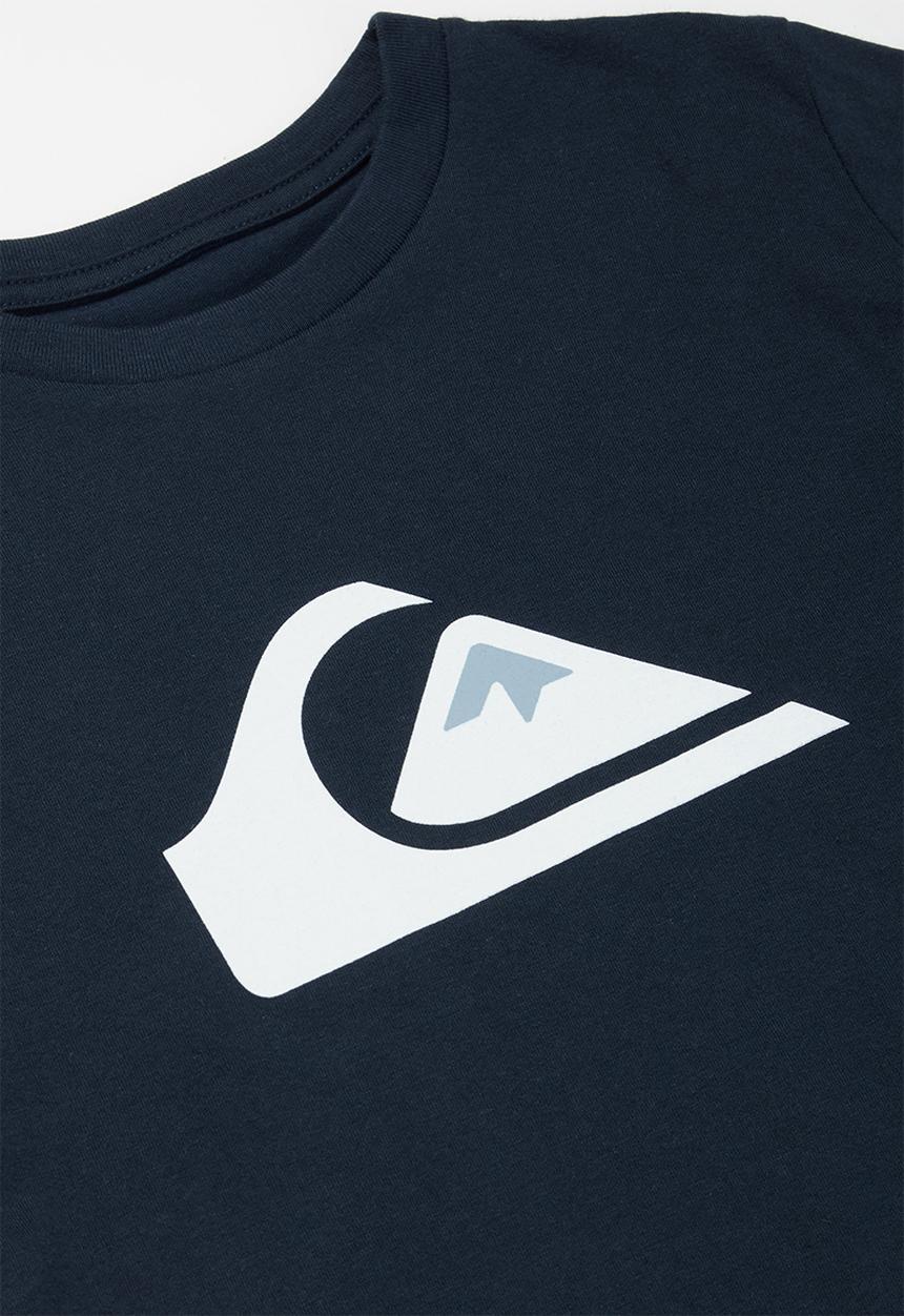 Quiksilver - Comp logo short sleeve yth - navy