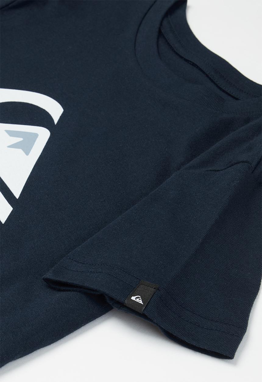 Quiksilver - Comp logo short sleeve yth - navy