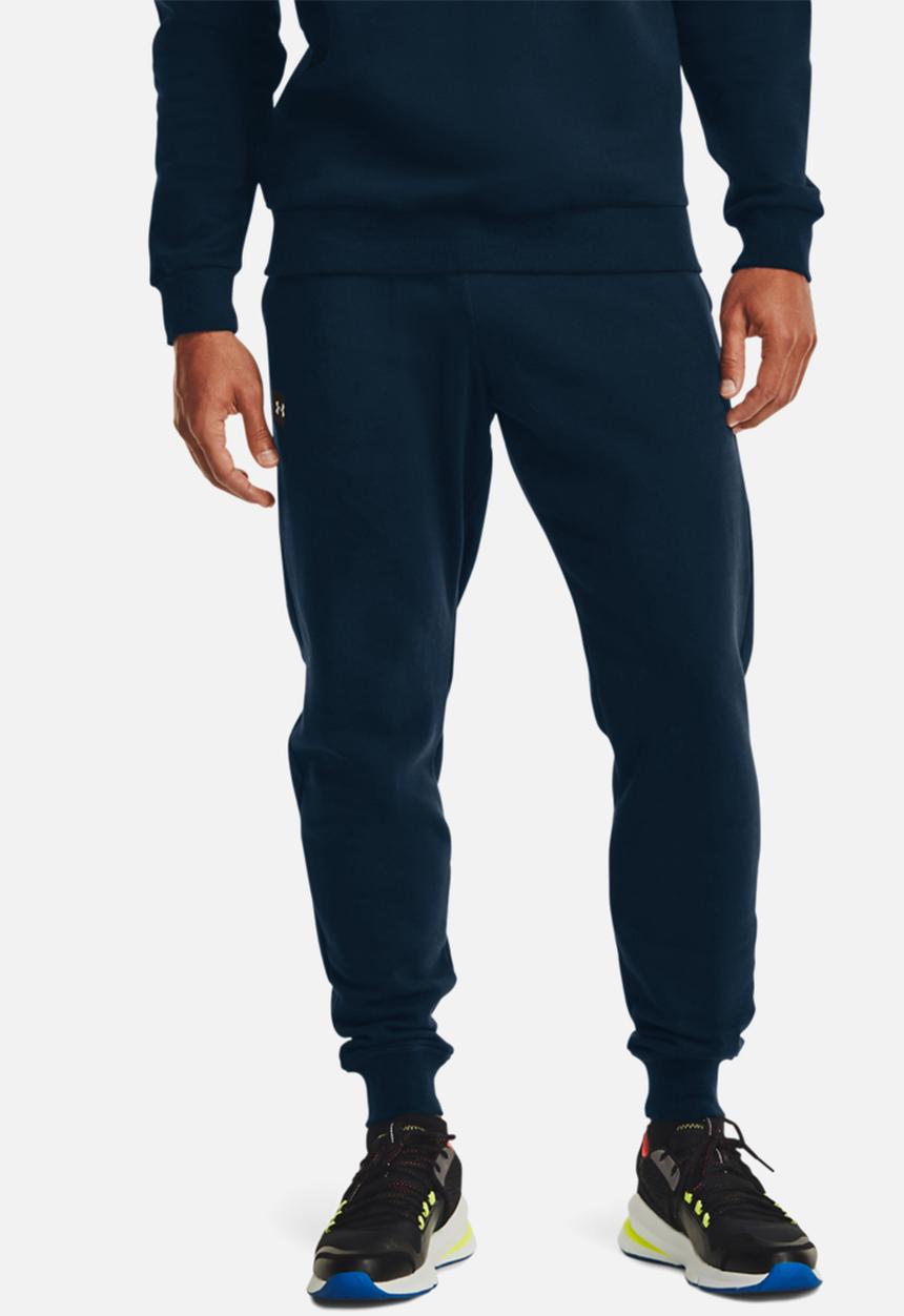 Under Armour - Ua rival fleece joggers - academy / onyx white