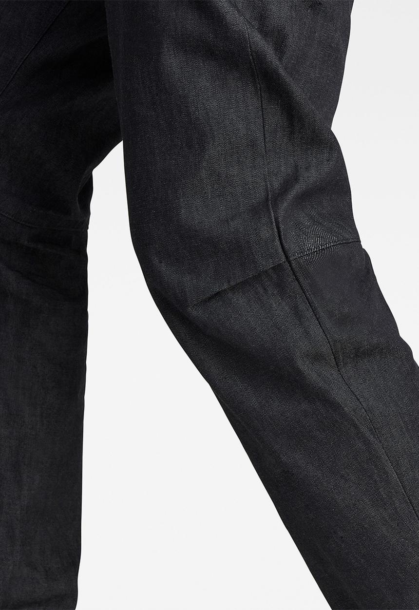 G-STAR - Grip 3D relaxed tapered jeans - black