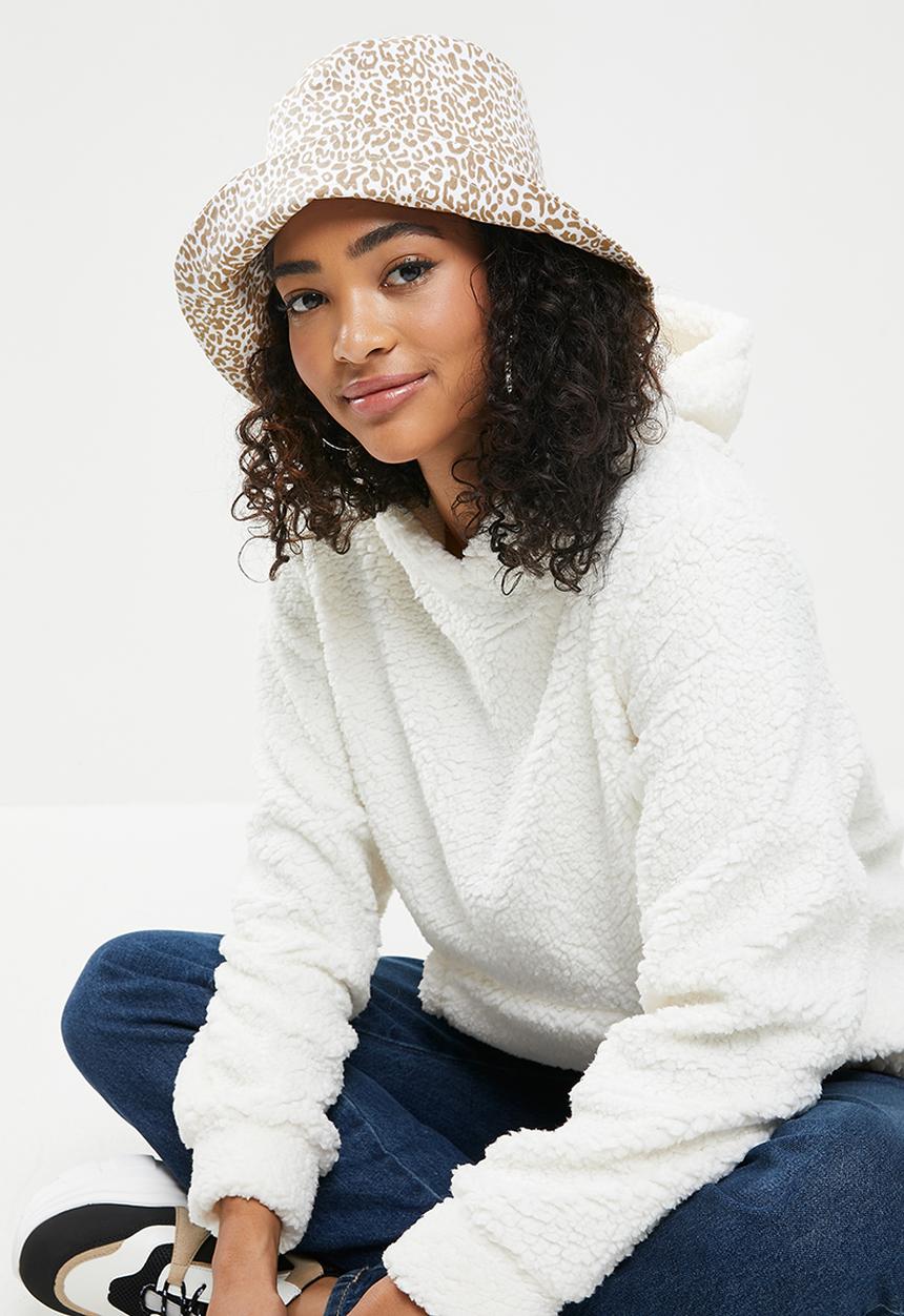 Freya Hats  - Nara bucket hat - white & gold