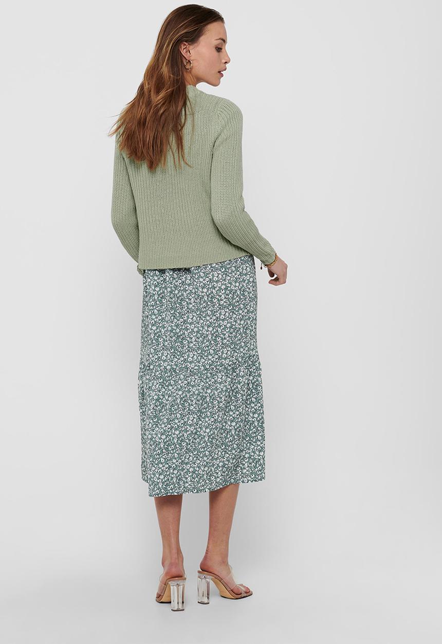 ONLY - Leela life  long sleeve pullover knit - sage