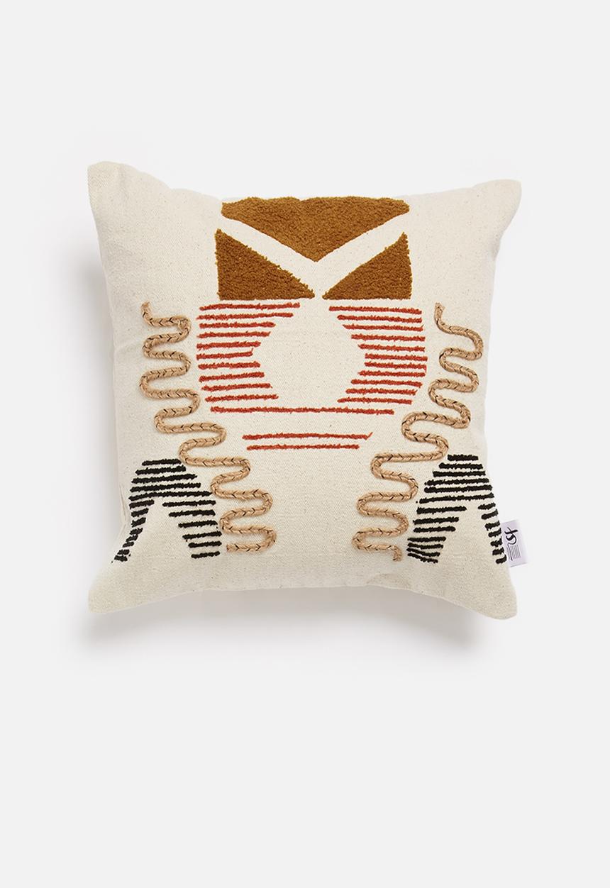 Sixth Floor - Face-it cushion cover - black & white