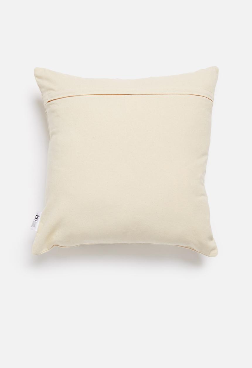 Sixth Floor - Revival cushion cover - rust & natural