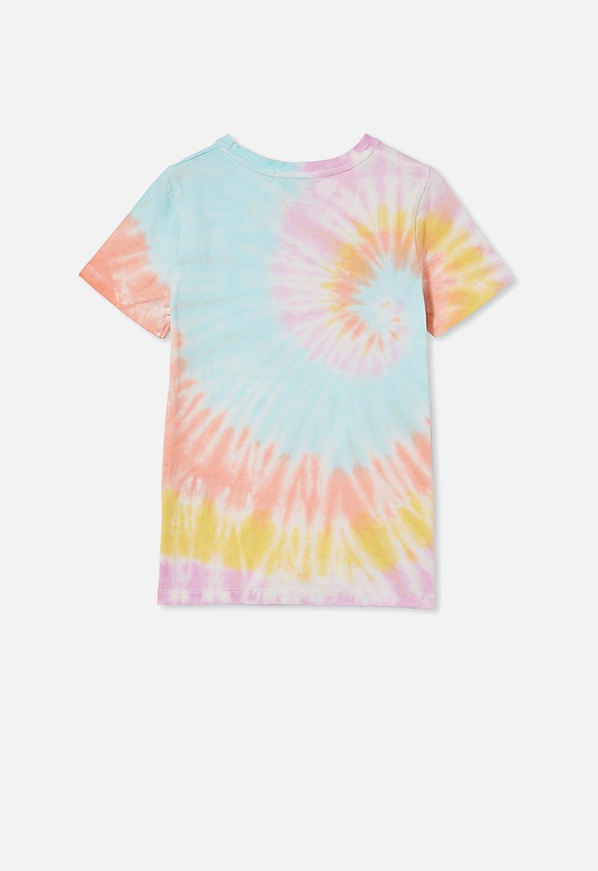Cotton On - License short sleeve tee - lcn dis mickey/rainbow tie dye