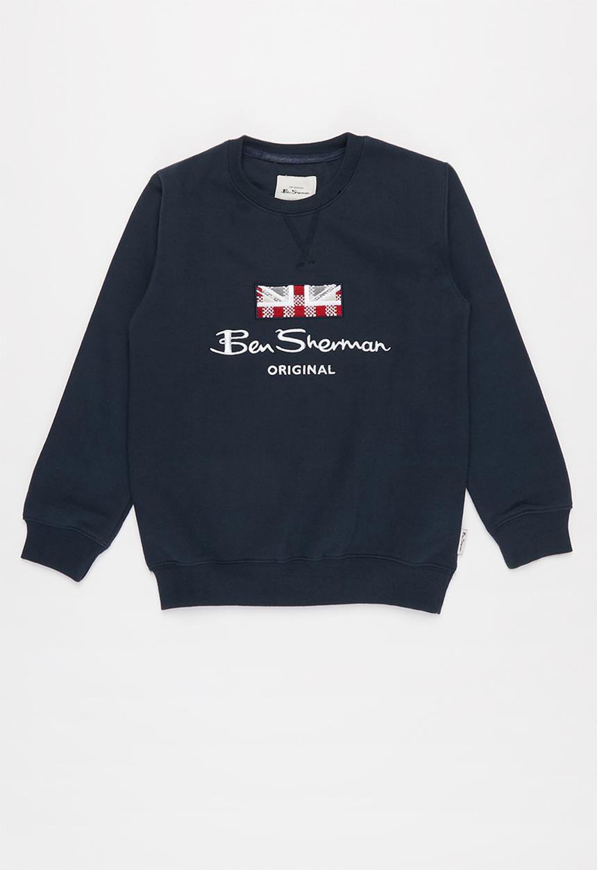 Ben Sherman - Boys ben crewneck - navy