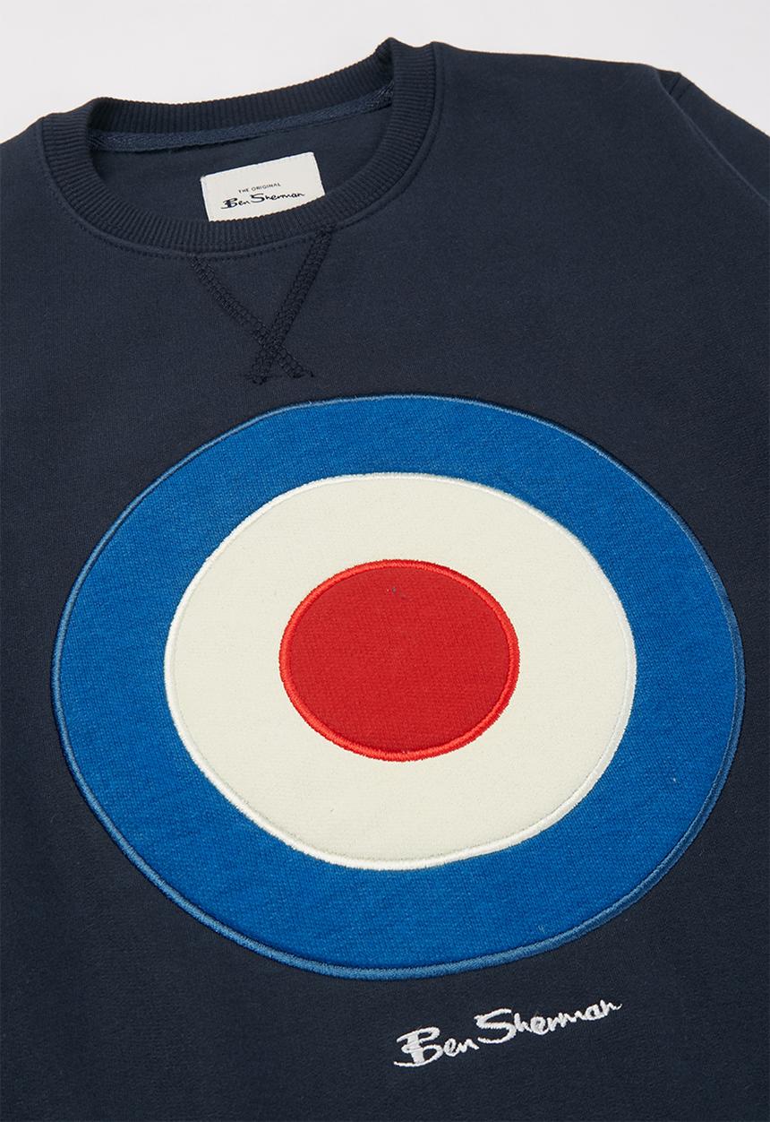Ben Sherman - Boys target crew - navy