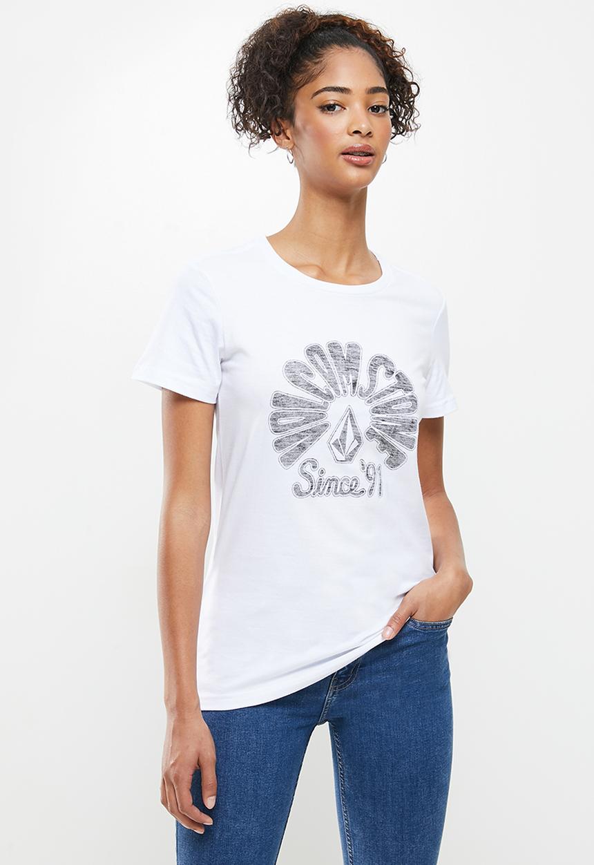 Volcom - Stone yang tee - white