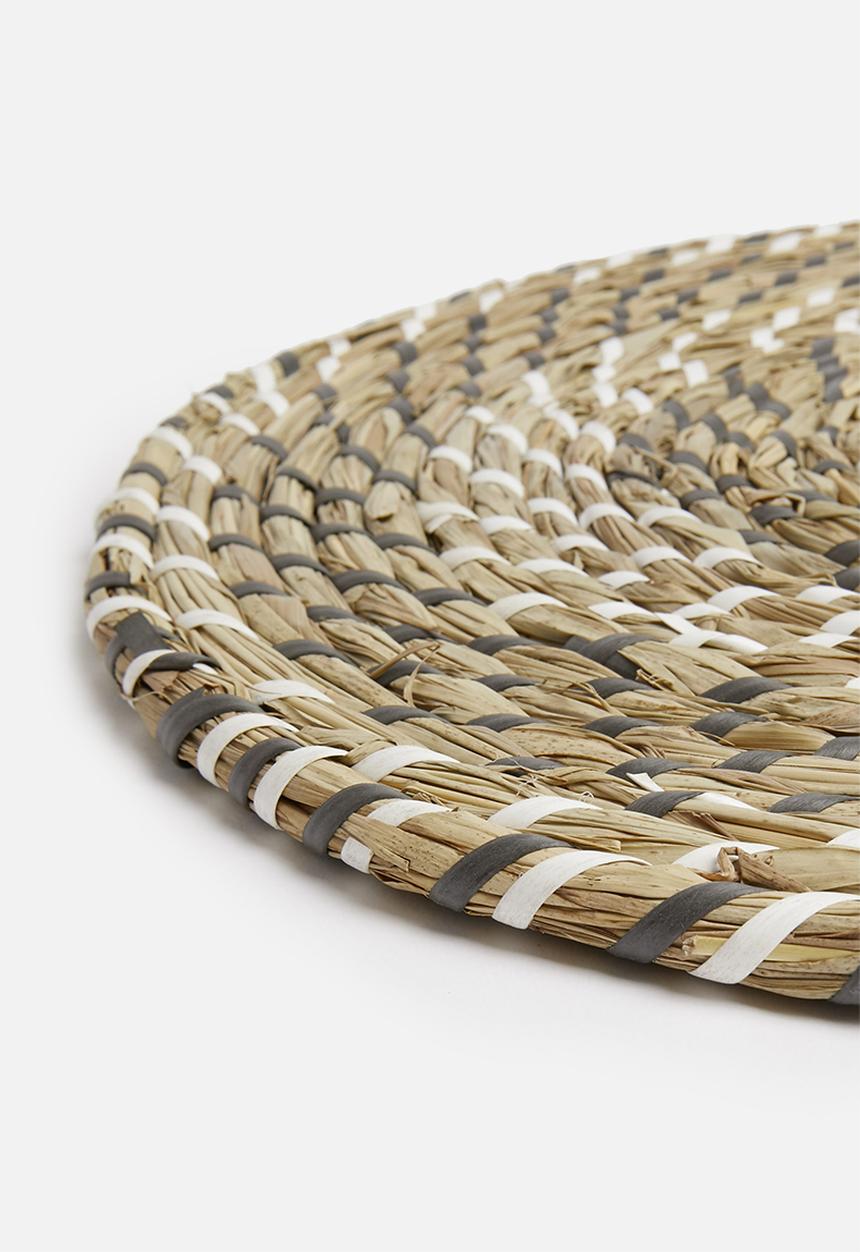 Excellent Houseware - Seagrass placemat - natural