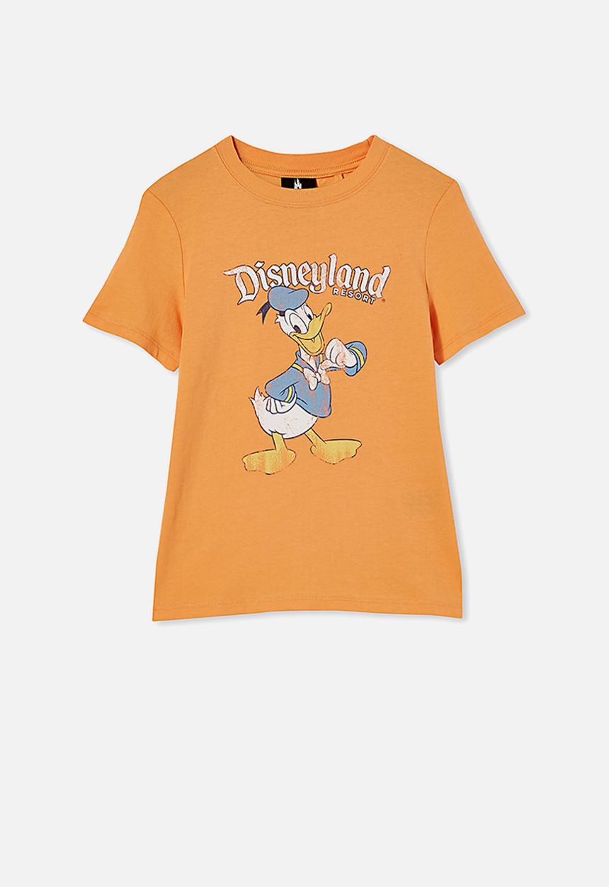 Cotton On - Co-lab short sleeve tee - lcn dis melon pop / vintage donald duck