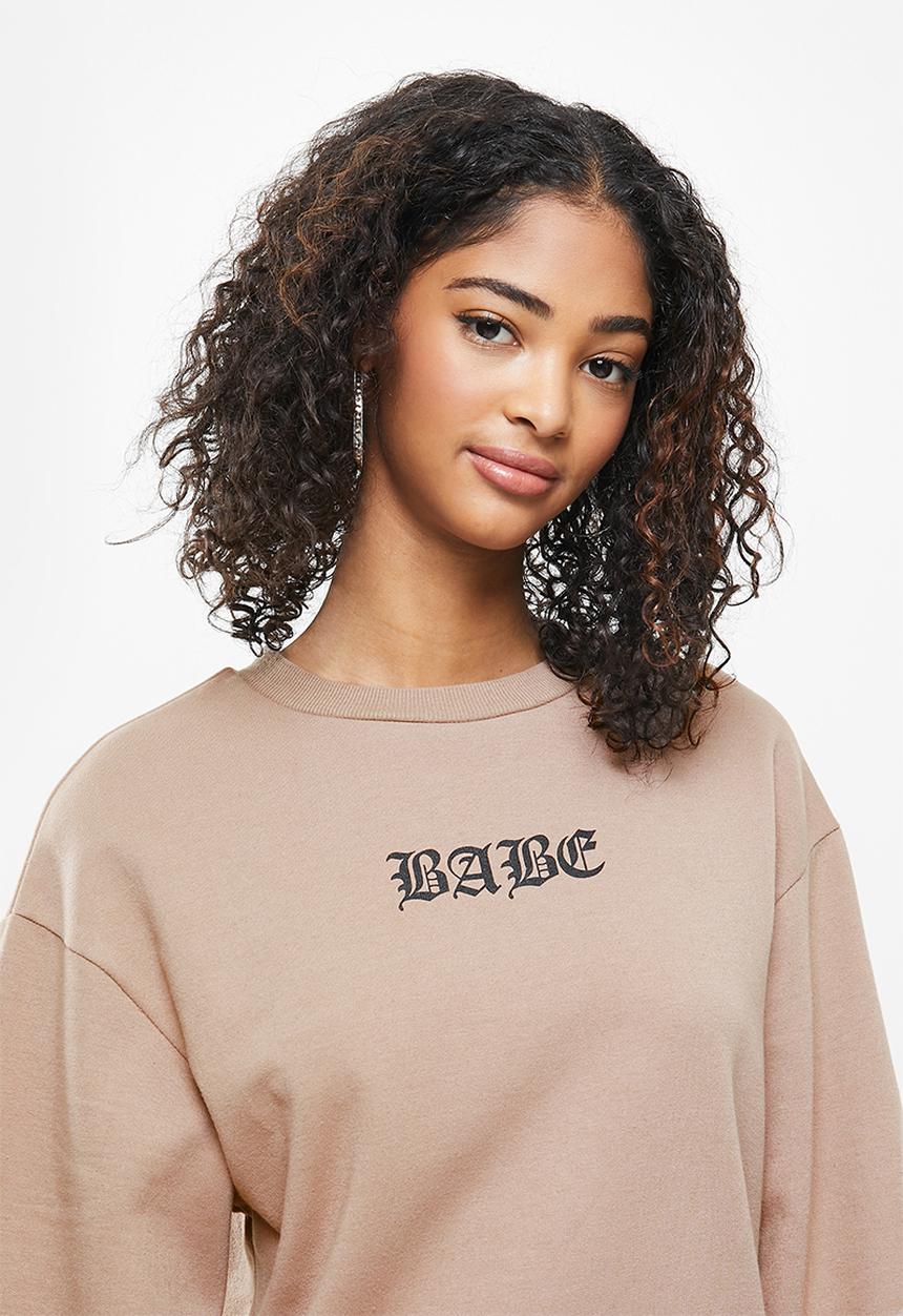 Blake - Sweater dress - mink 
