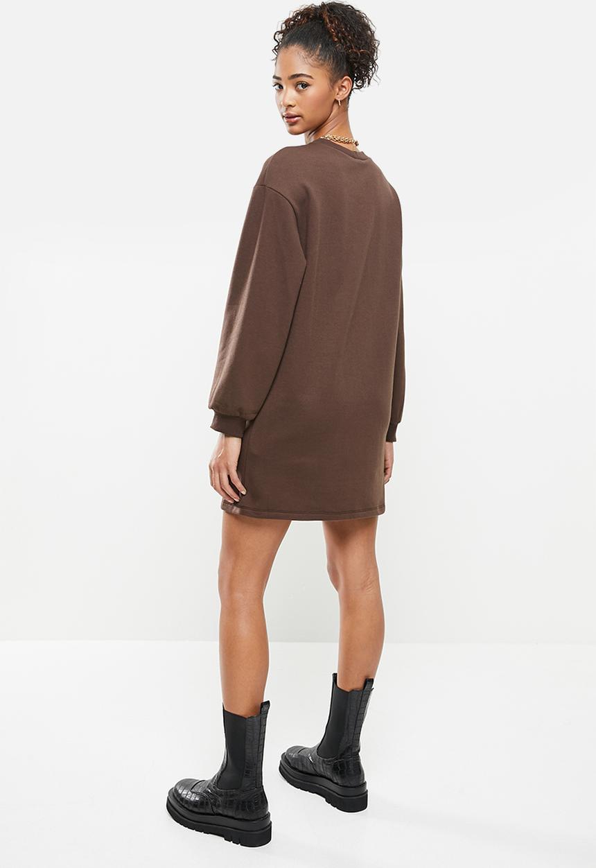 Blake - Sweater dress - rootbeer