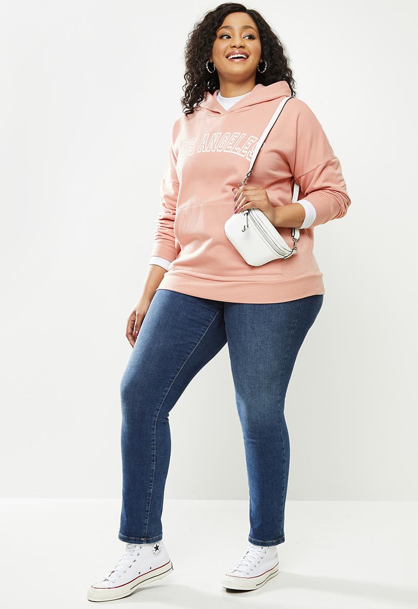 Blake - Oversized hoodie - misty rose 