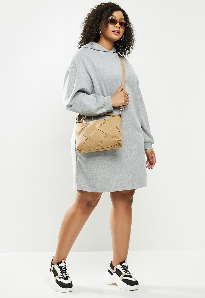 Blake - Hoodie dress - grey melange