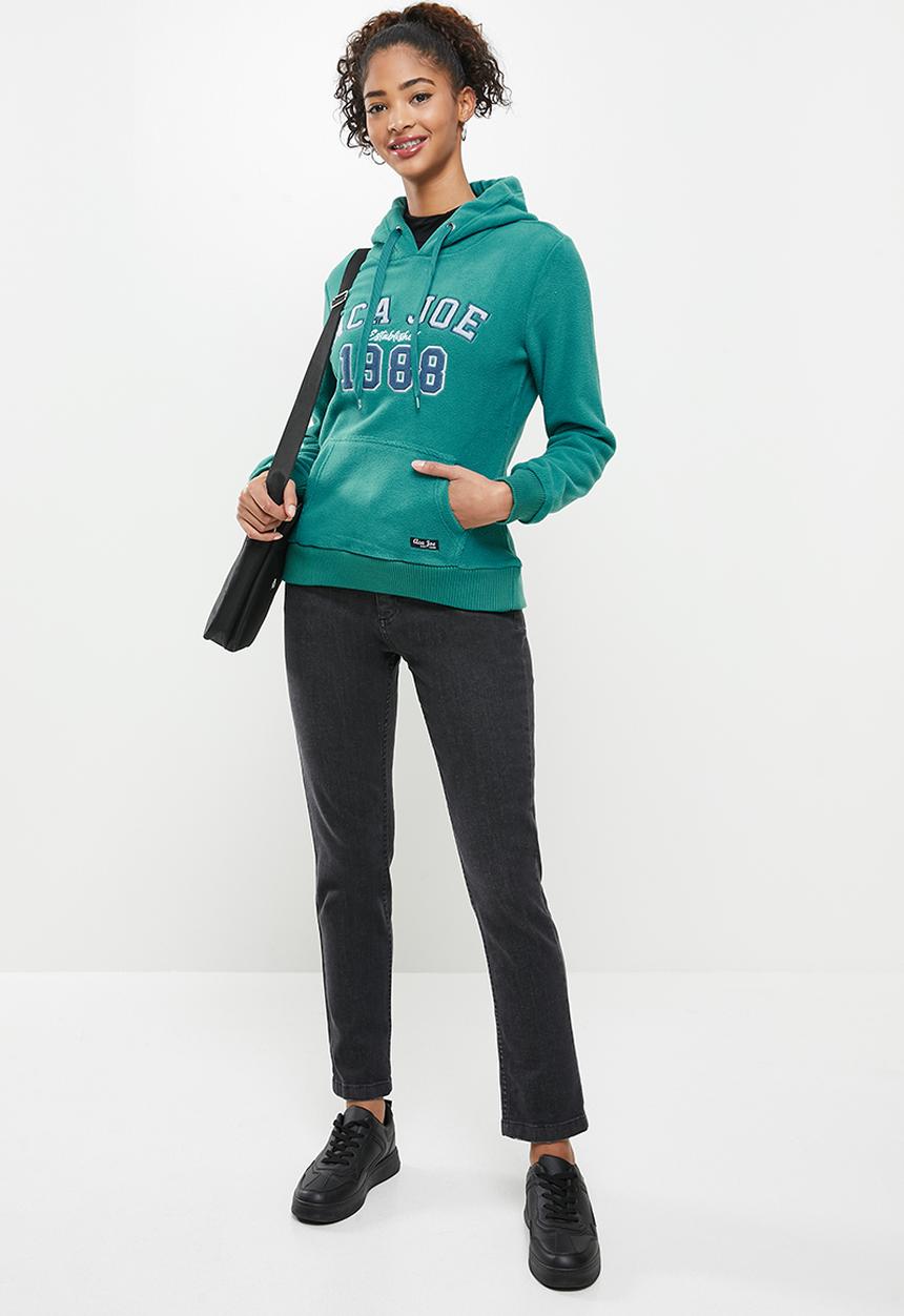 Aca Joe - Aca joe polar fleece pullover hoodie - green
