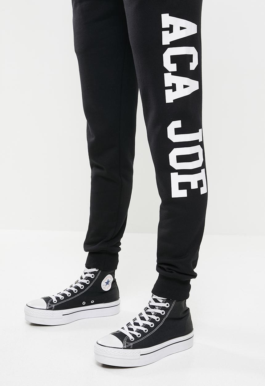 Aca Joe -  Logo joggers - black