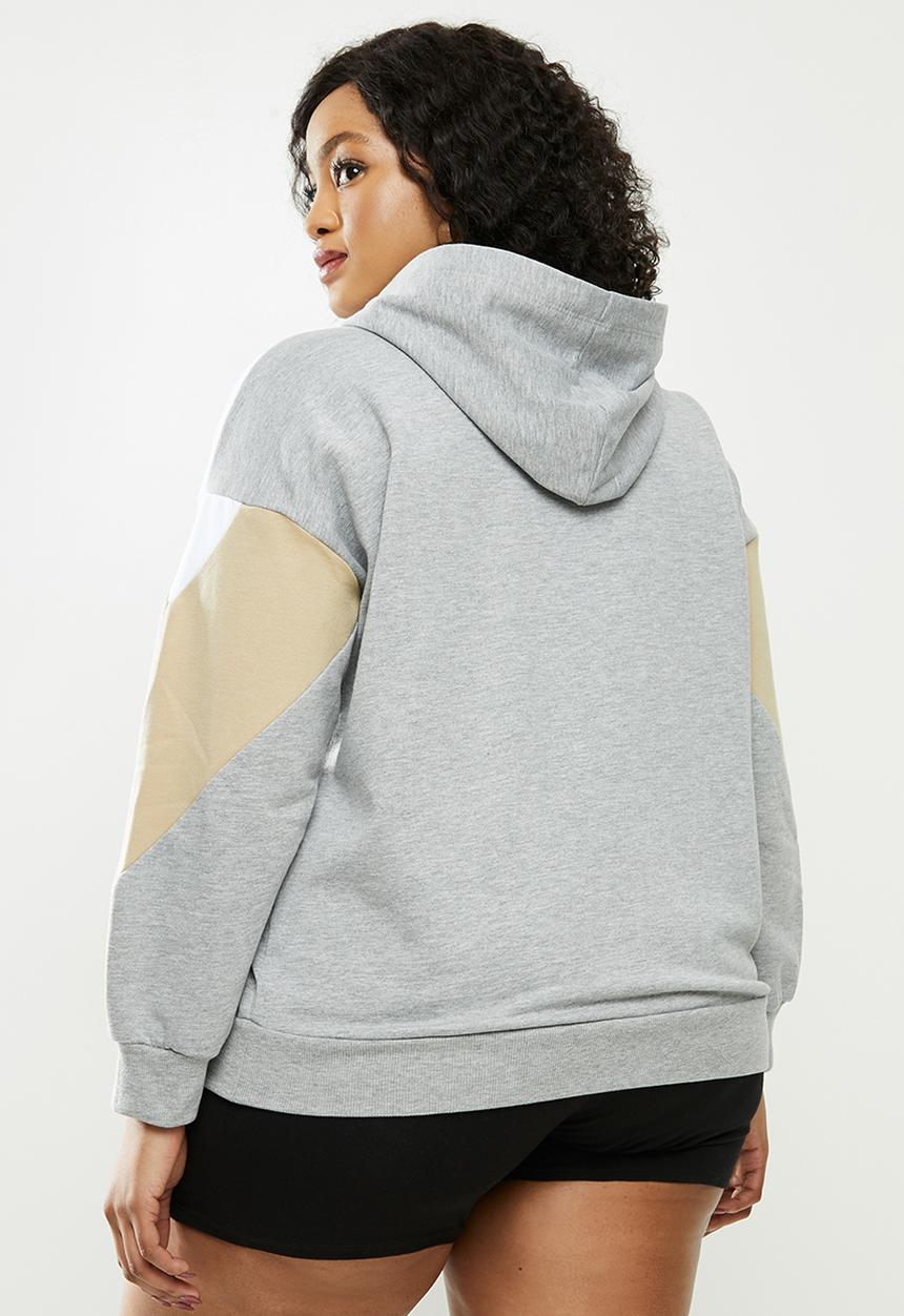 Blake - Chevron stripe hoodie - multi 