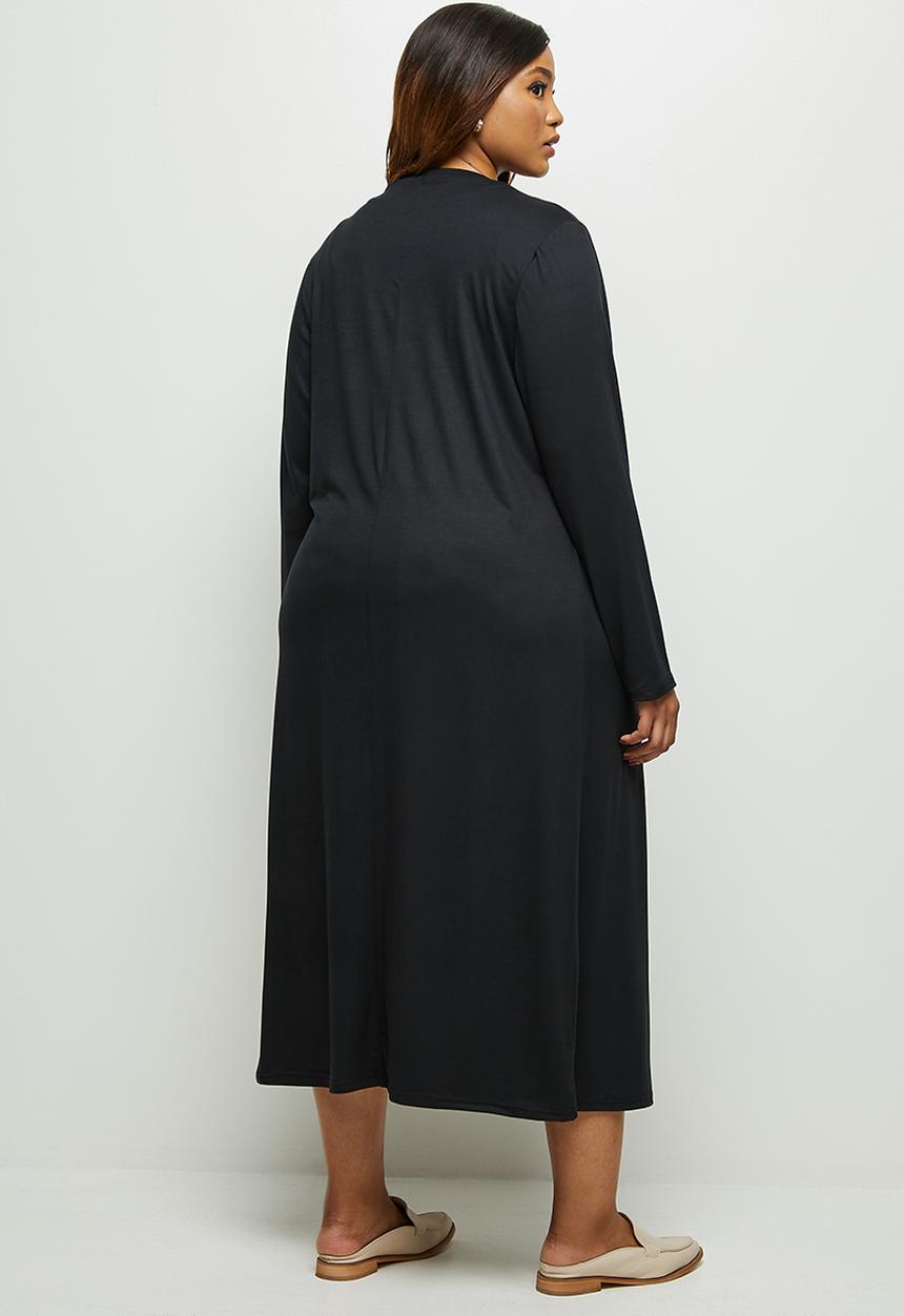 edit Plus - Lightweight cardi - black