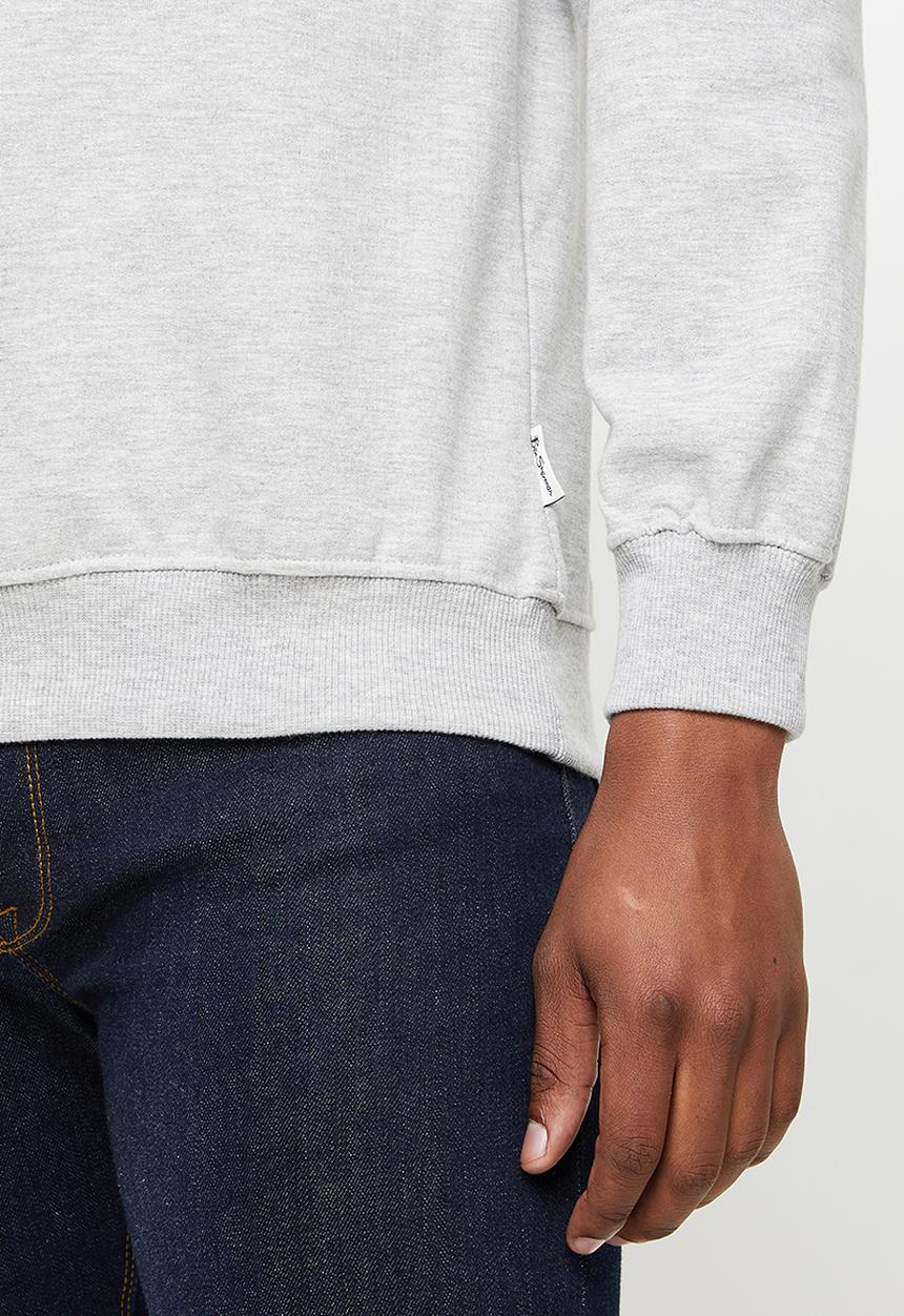Ben Sherman - B crew top - grey