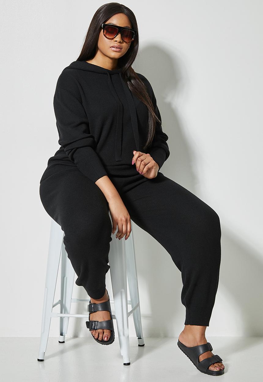 Superbalist - Knitwear hoodie - black