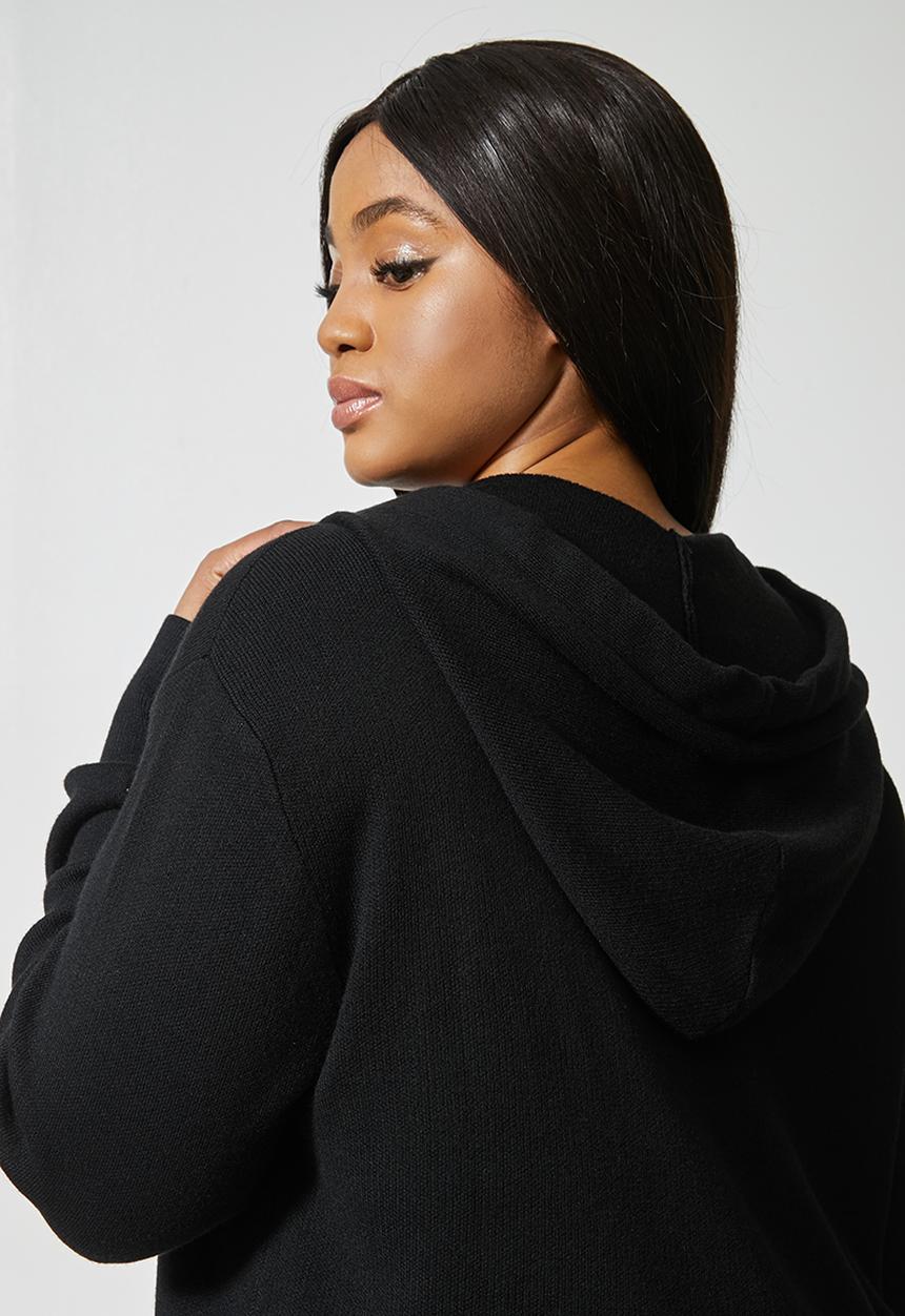 Superbalist - Knitwear hoodie - black