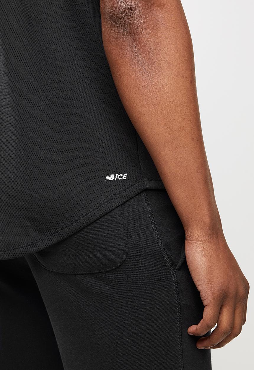 New Balance  - Fast flight short sleeve - black