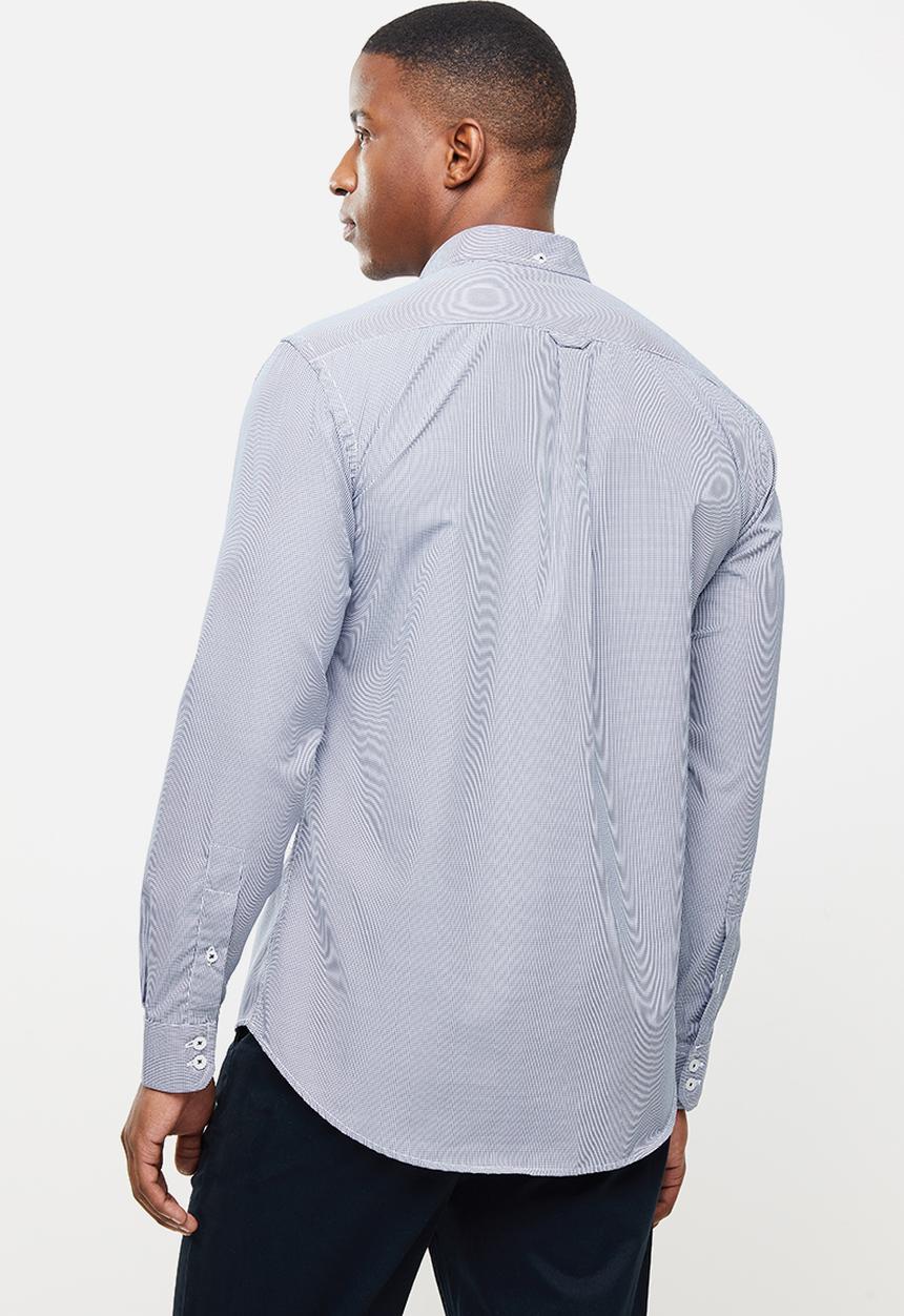 Ben Sherman - Small ging shirt - navy
