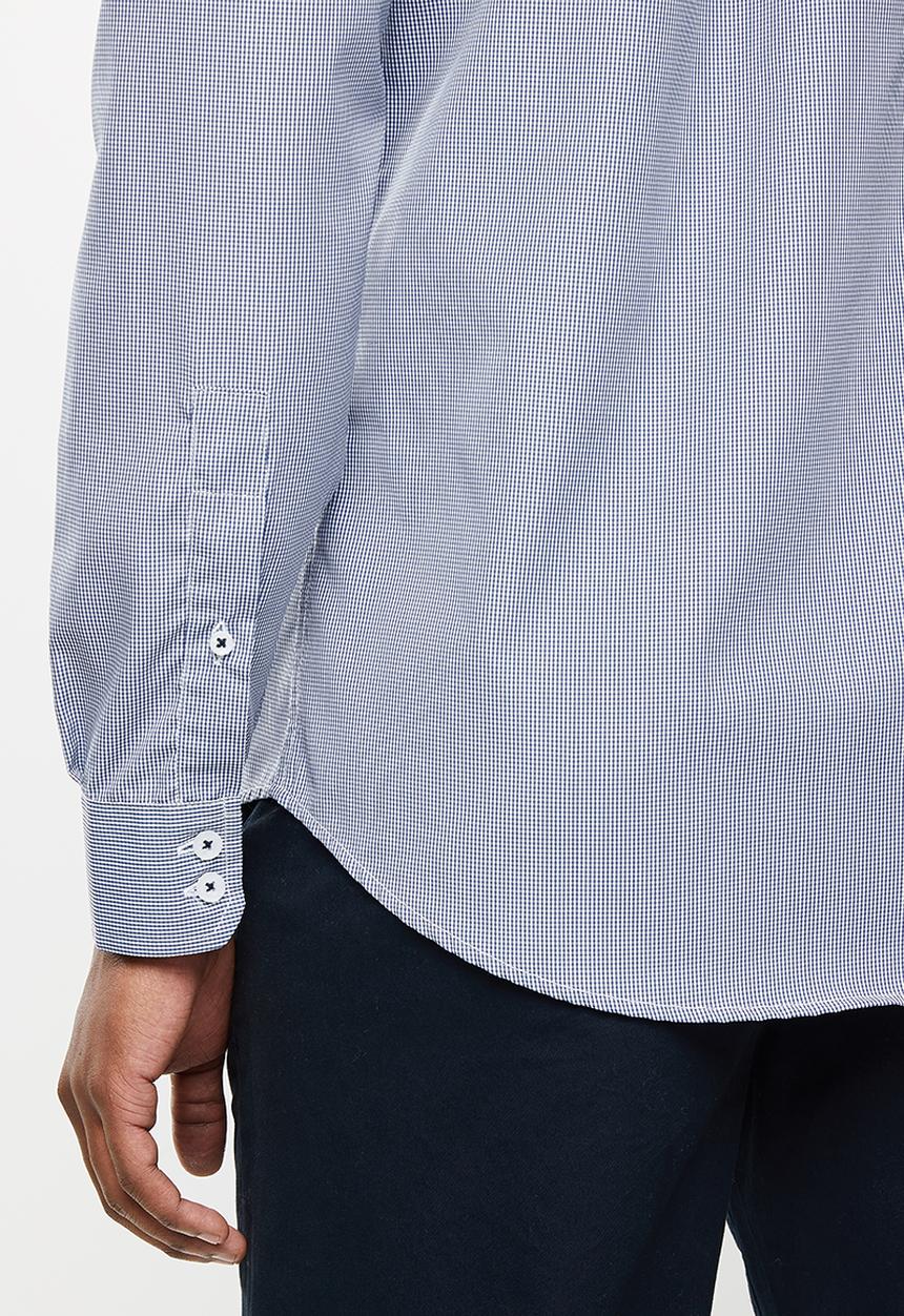 Ben Sherman - Small ging shirt - navy