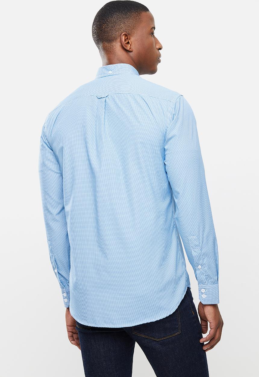 Ben Sherman - Small ging shirt - blue