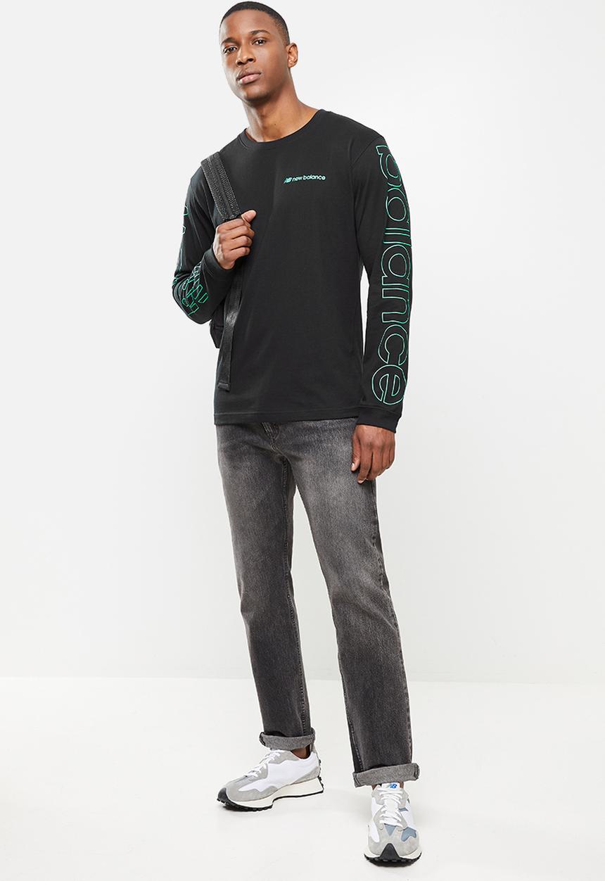 New Balance  - New Balance  sport style optiks long sleeve - black