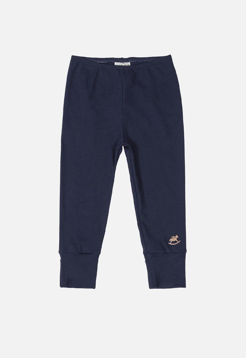 UP Baby - Soft jersey cotton pants - dark blue