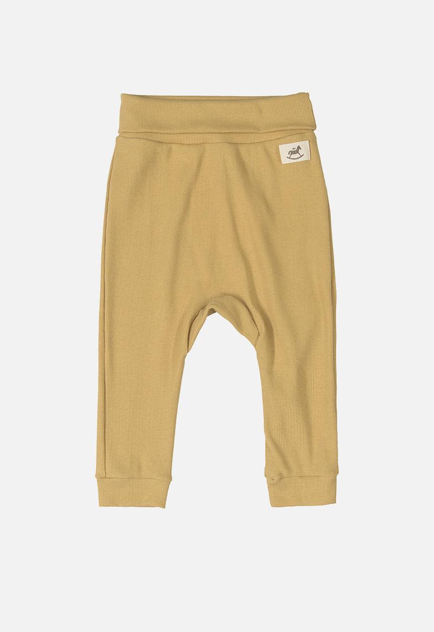 UP Baby - Baby ribbed pants - brown